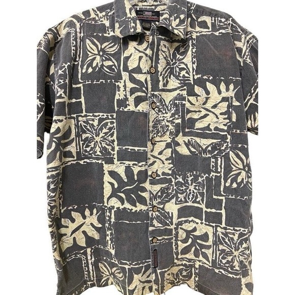 Vintage Colo Wear America Hawaiian Button Up Shirt 100% Cotton Mens Size Large - Picture 3 of 7